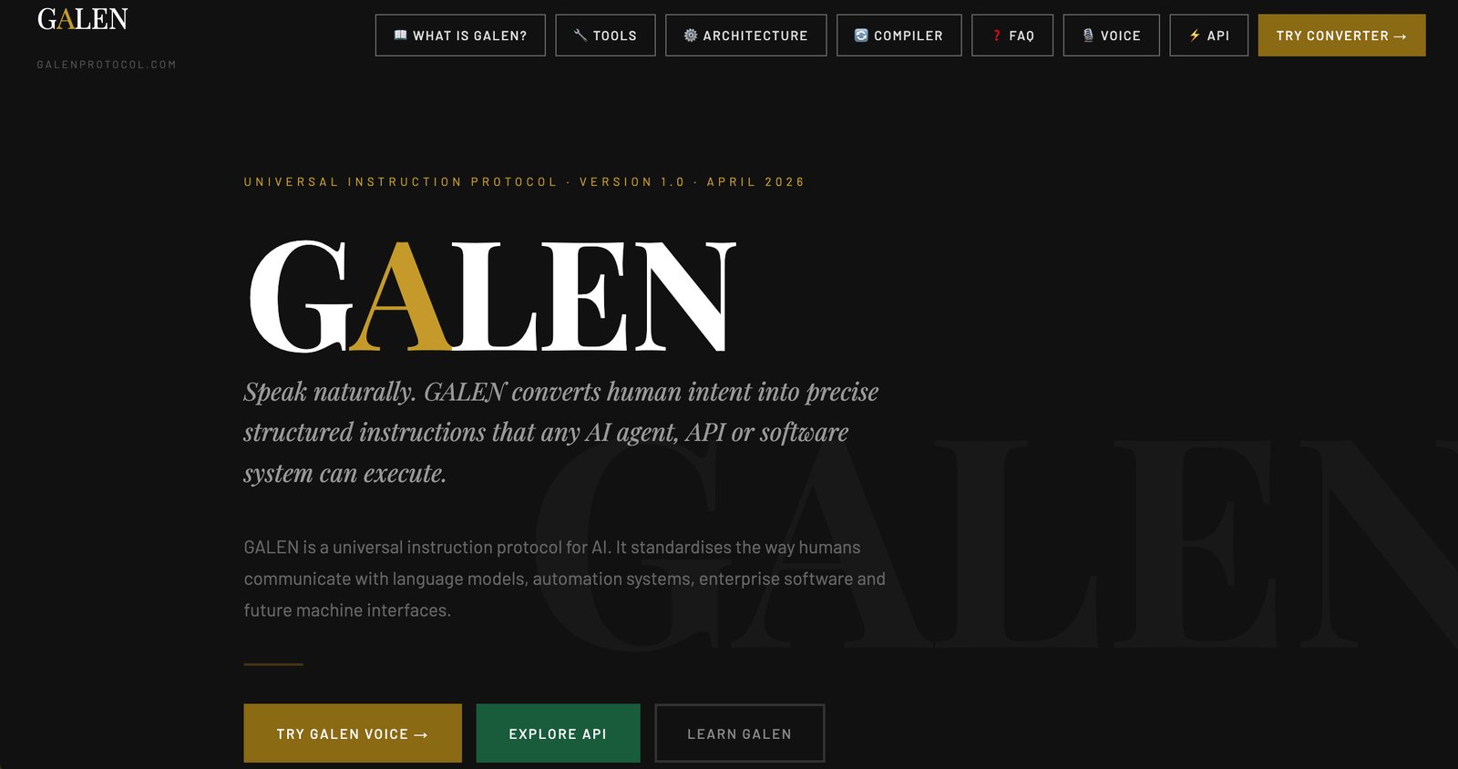 GALEN Protocol