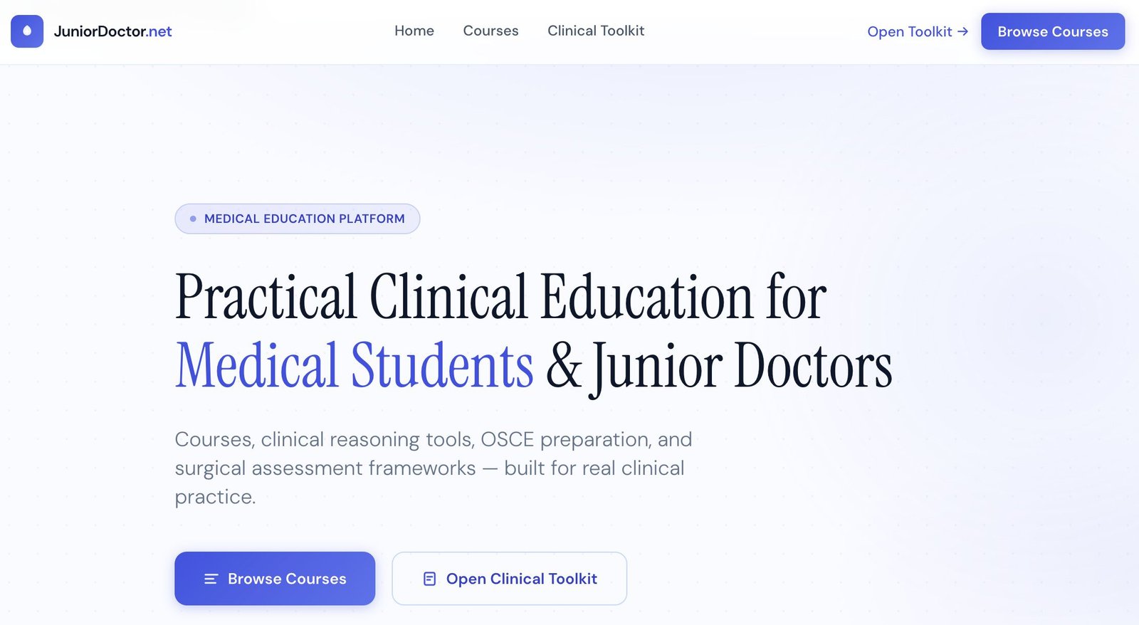 Junior Doctor