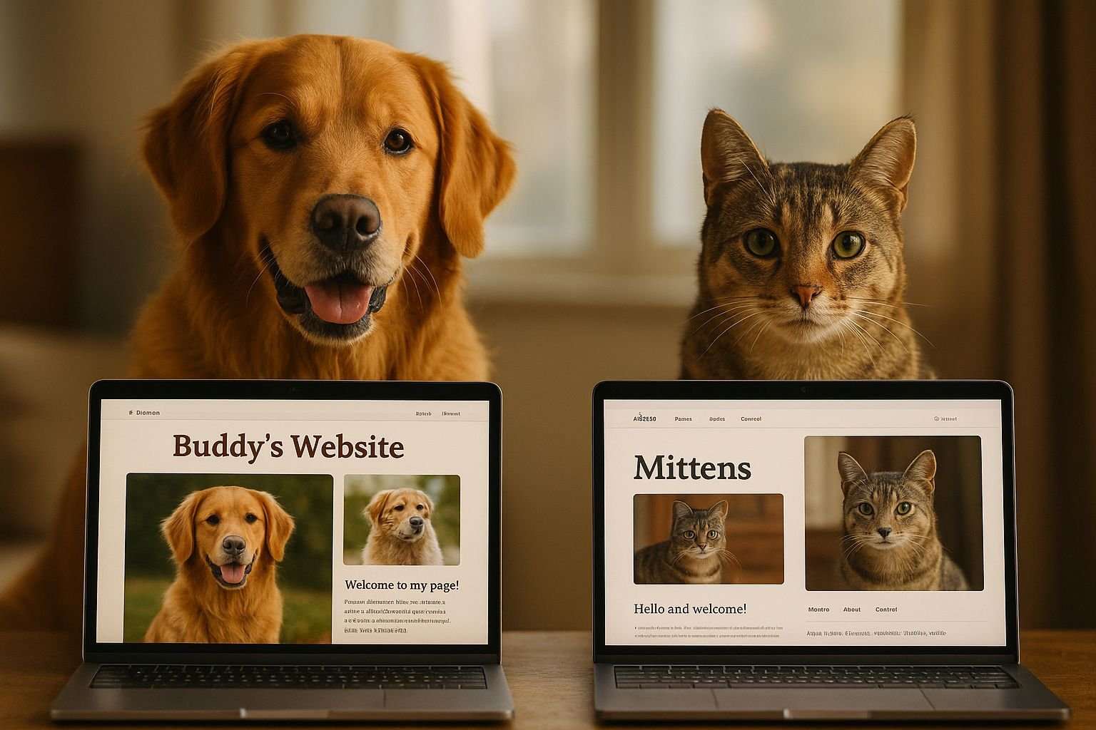 Pet Website Builder