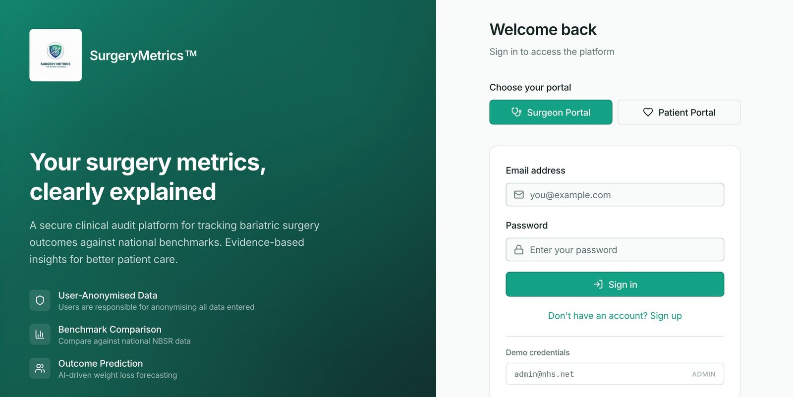 SurgeryMetrics