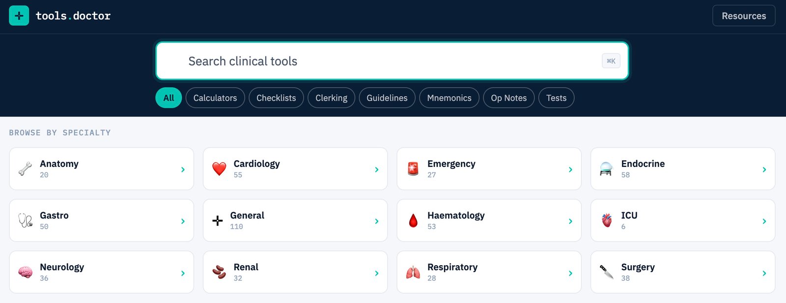 Tools for Doctors